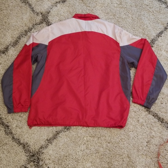 Bucs Reebok Windbreaker Zip Up Jacket Mens L - Picture 6 of 8